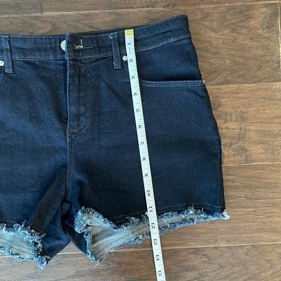 Armani Exchange Mid Rise Shorts Dark Wash size 28 New - Picture 6 of 10